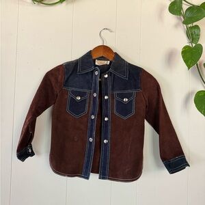 Vintage Kid’s Suede Jacket